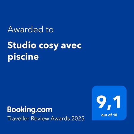 Studio Cosy Avec Piscine Saint-Joseph 外观 照片