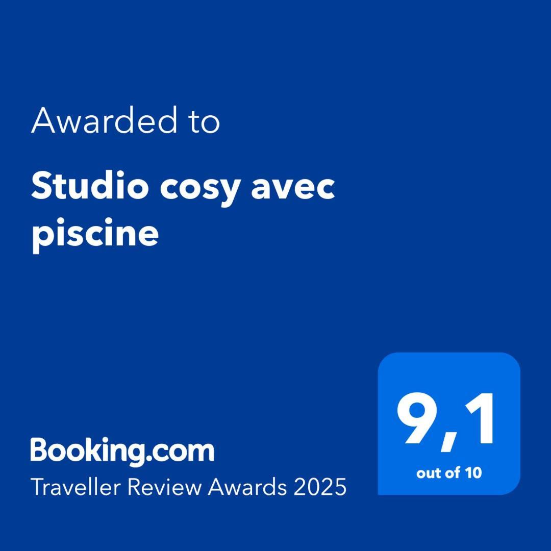 Studio Cosy Avec Piscine Saint-Joseph 外观 照片